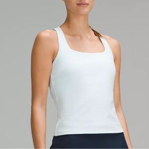 NEW Lululemon Lightweight Tennis Tank Top Sheer Blue